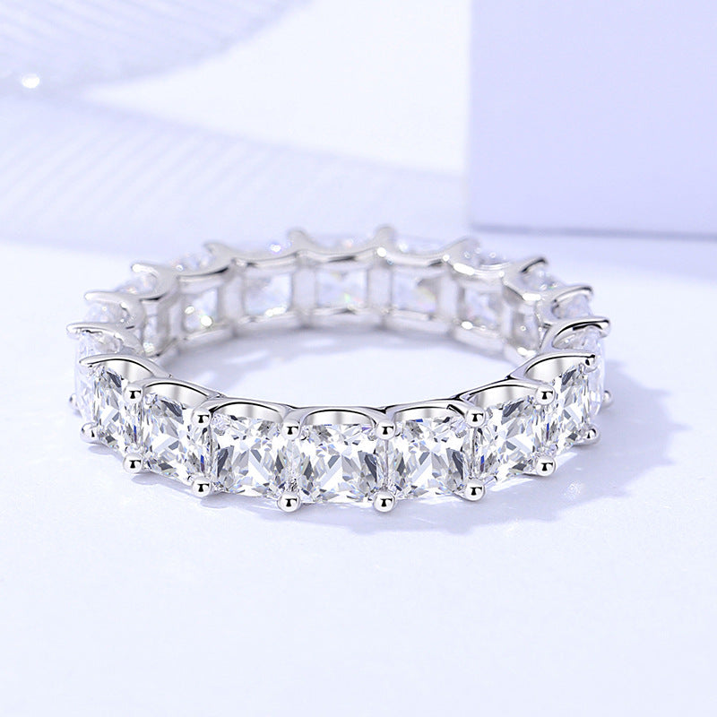 【#R18】925 Sterling Silver Zircon Rings