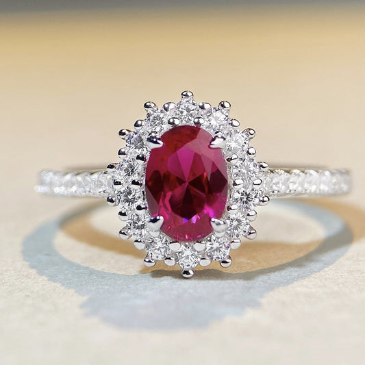 【#R24】925 Sterling Silver Zircon Rings