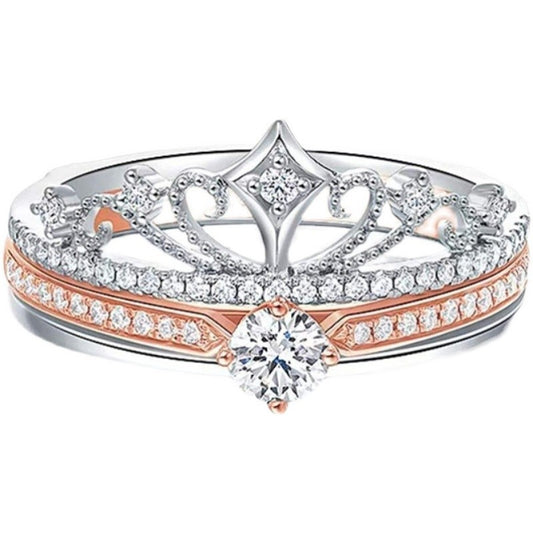 【#R31】（ Crown）925 Sterling Silver Moissanite Rings